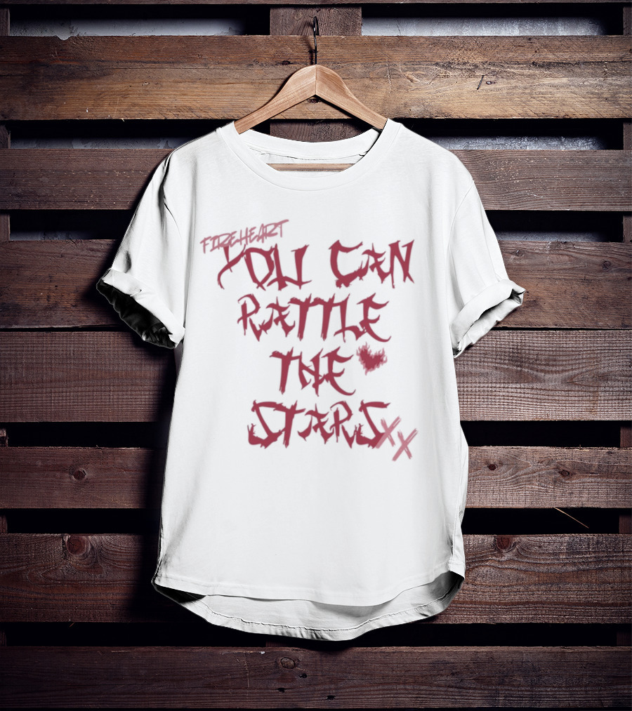 TOGETHER WE'LL YOU CAN RATTLE THE STARS XX HEART SYMBOL T-Shirt
