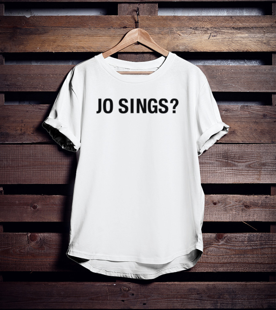 Jo Sings Question Mark Limited Edition T-Shirt