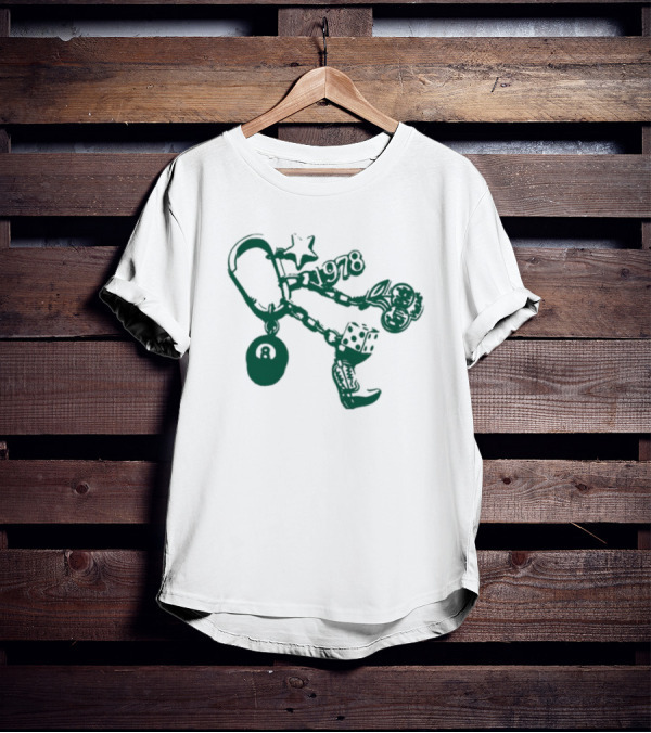 Limted Cherry Pick Vintage 1978 Pride Smiley Keychain Retro Nostalgia T-Shirt