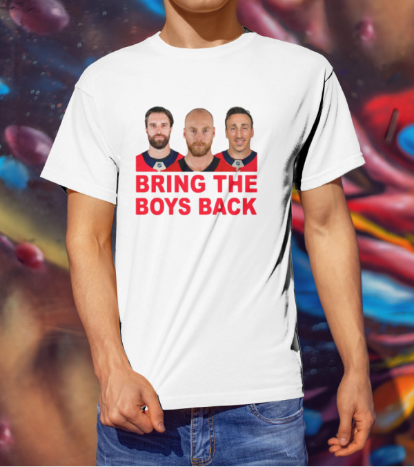 Bring The Boys Back Hockey Players Team Reunion Sports Fans T-Shirt