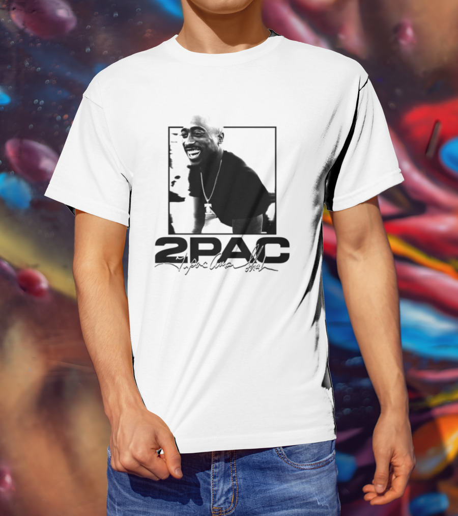 2Pac To Live And Die In LA Music Legend Tribute T-Shirt