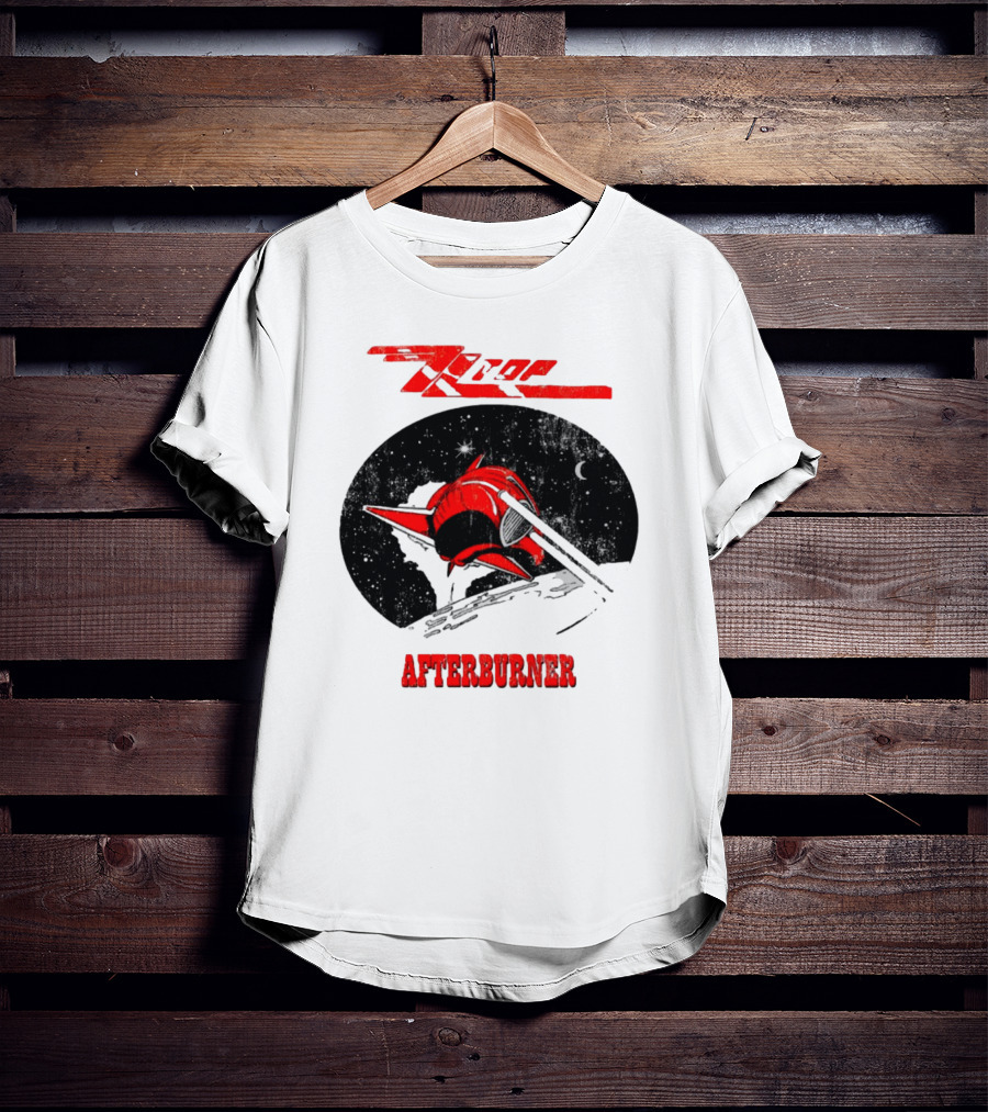ZZ Top Afterburner Space Theme Retro 1985 T-Shirt