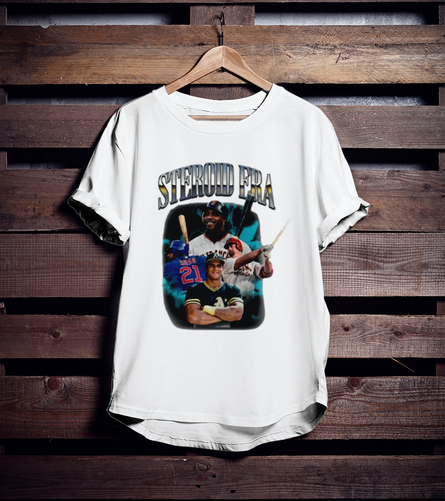 Almost Friday Steroid Era Giants Cubs Athletics Hall Of Fame Legends T-Shirt