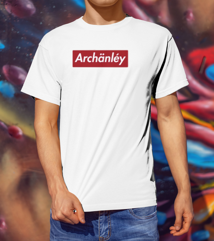 Archänlèy Red Box Style T-Shirt