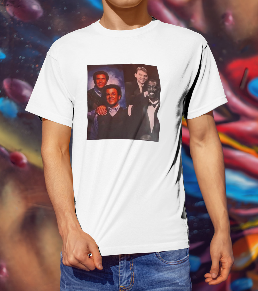 Brennan Dale School Picture Step Brothers Inspired Collage T-Shirt
