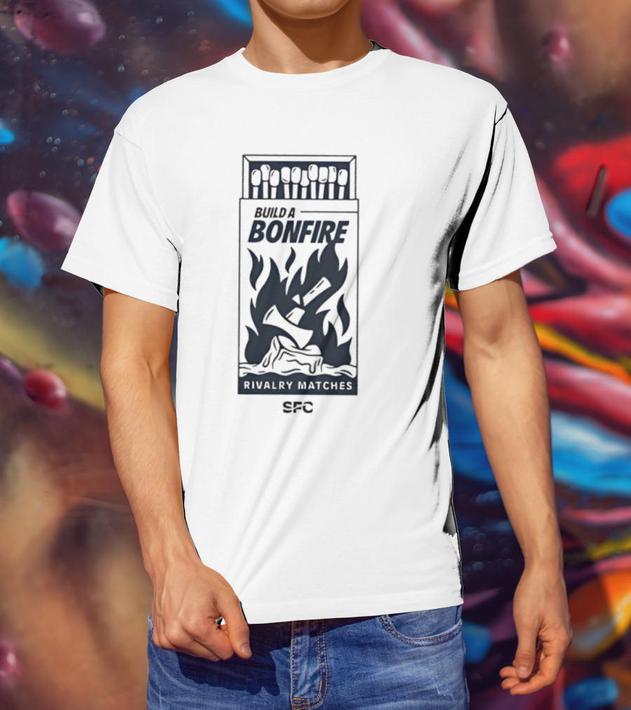 Bonfire Rivalry Matches SFC Build T-Shirt