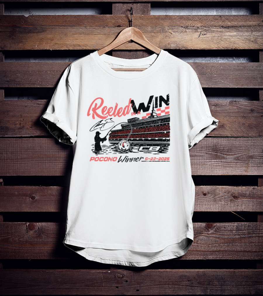 Chase Briscoe Reeled In Pocono Win 06-26-2022 T-Shirt