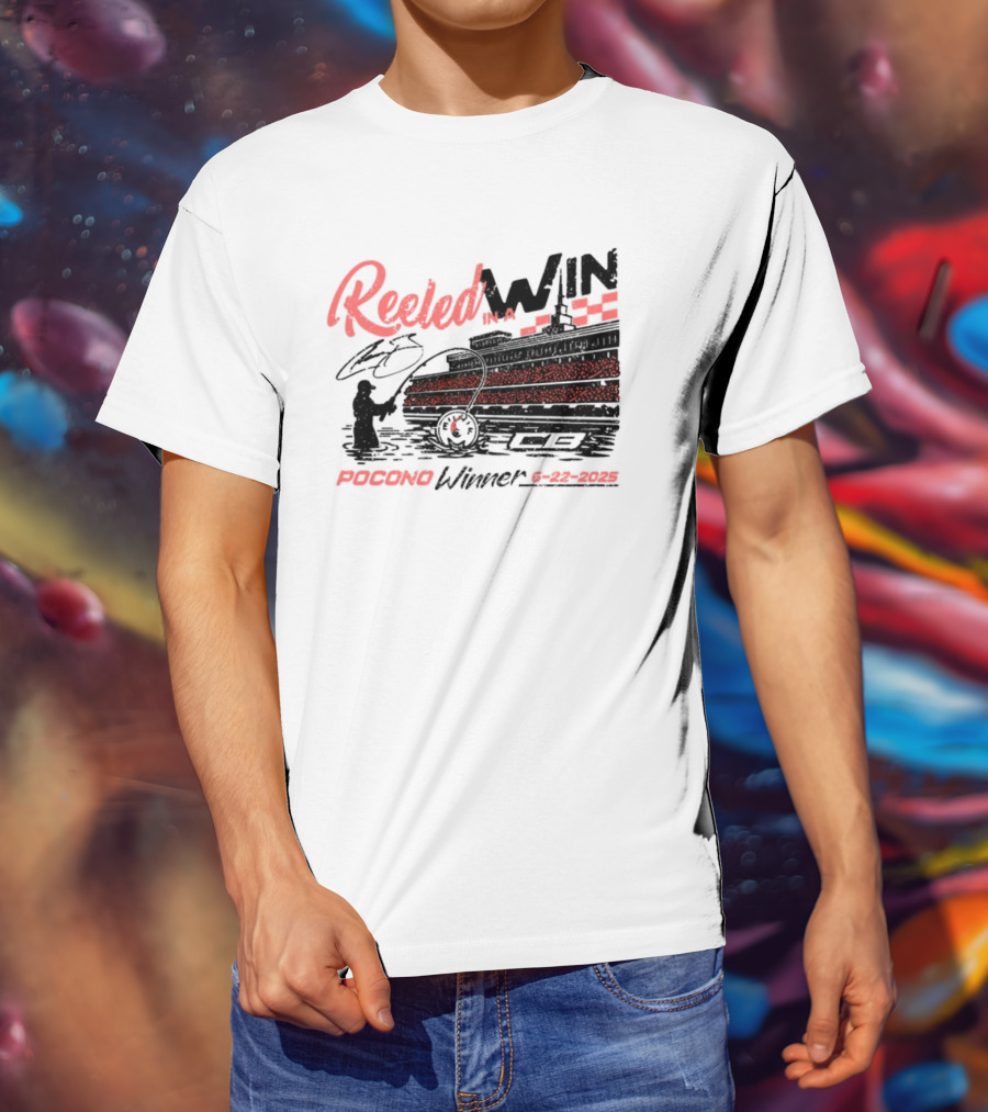 Chase Briscoe Reeled In Pocono Win 06-26-2022 T-Shirt