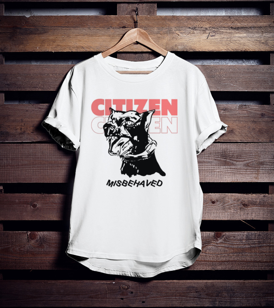 Citizen Misbehaved Classic Drama Iconic Style T-Shirt