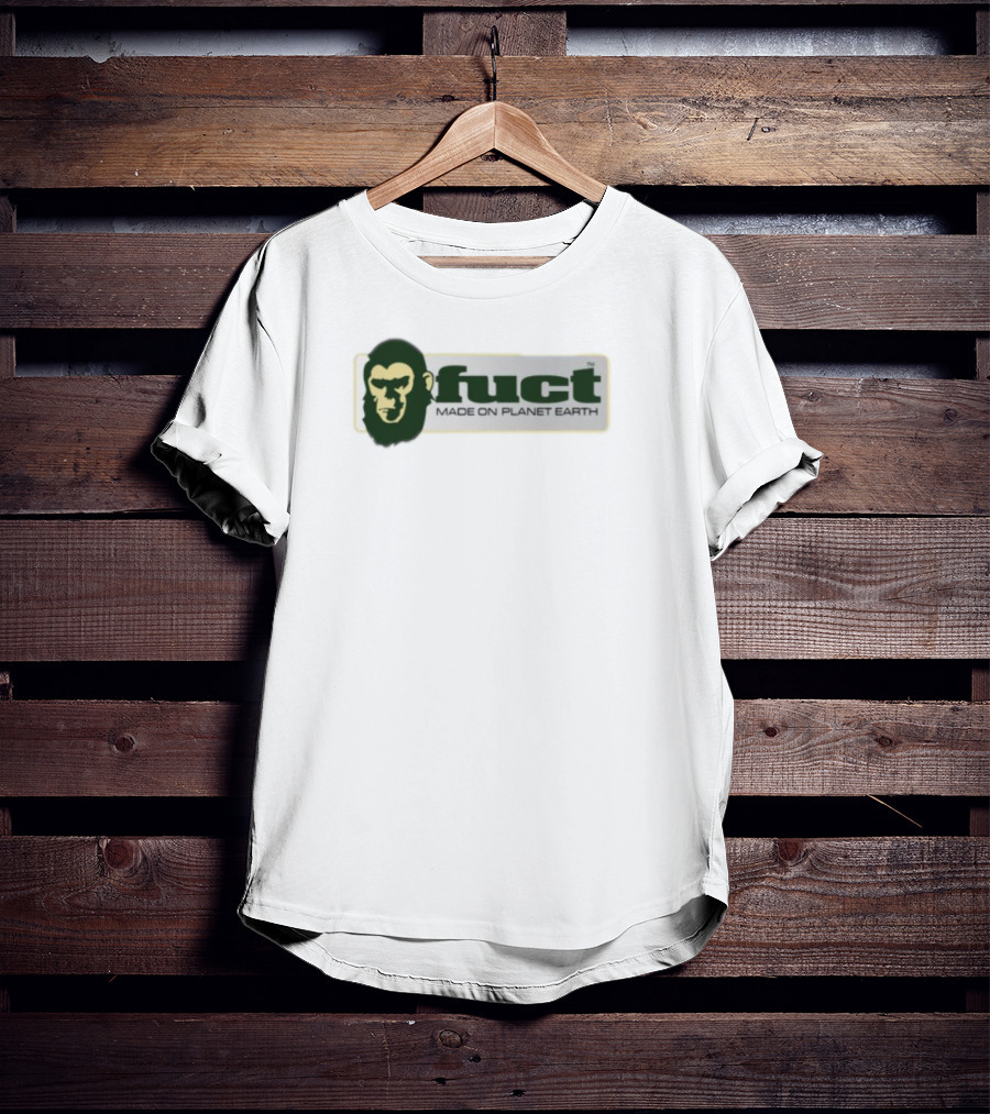 Fuct Made On Planet Earth Gorilla Icon T-Shirt