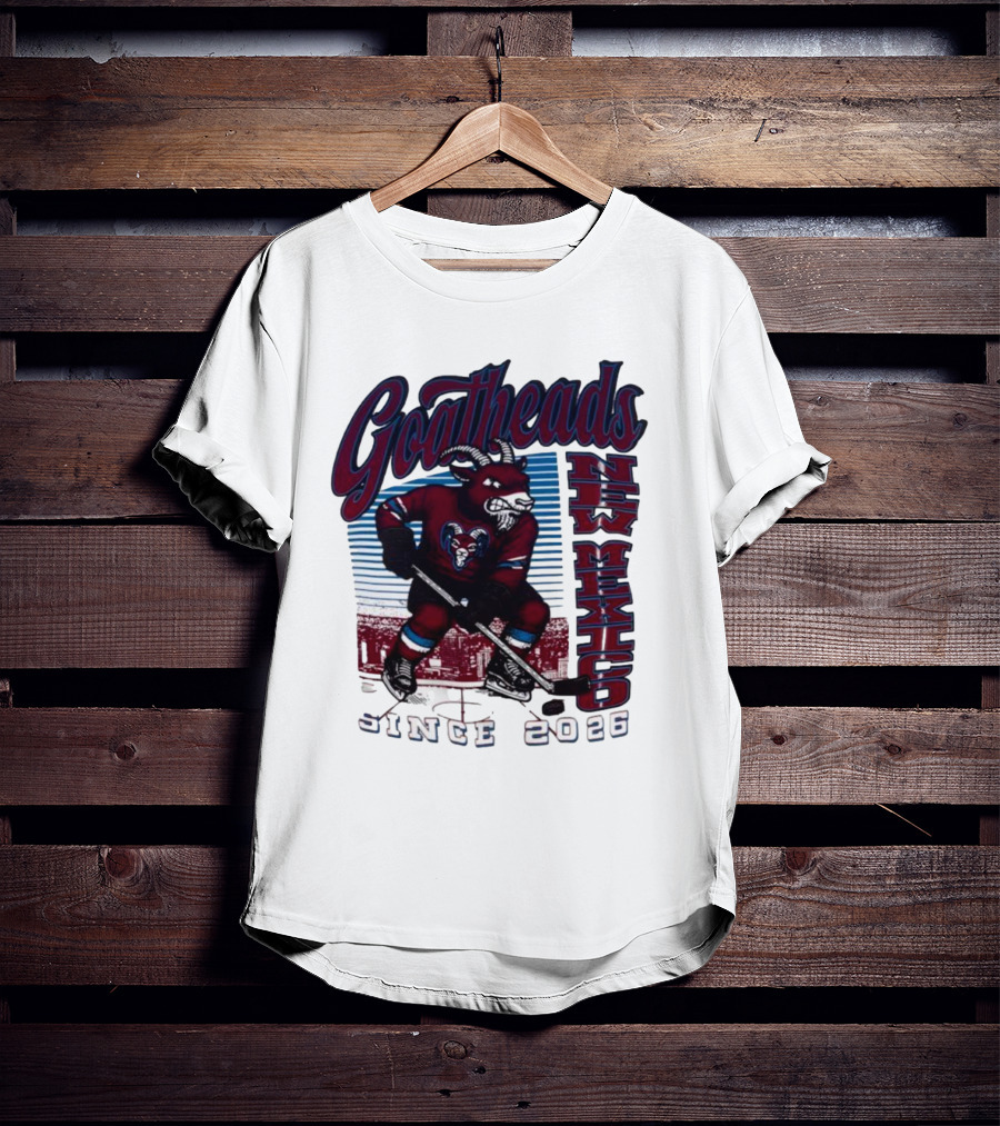 Goatheads New Mexico Hockey Since 2026 Hometown Pride Collection T-Shirt