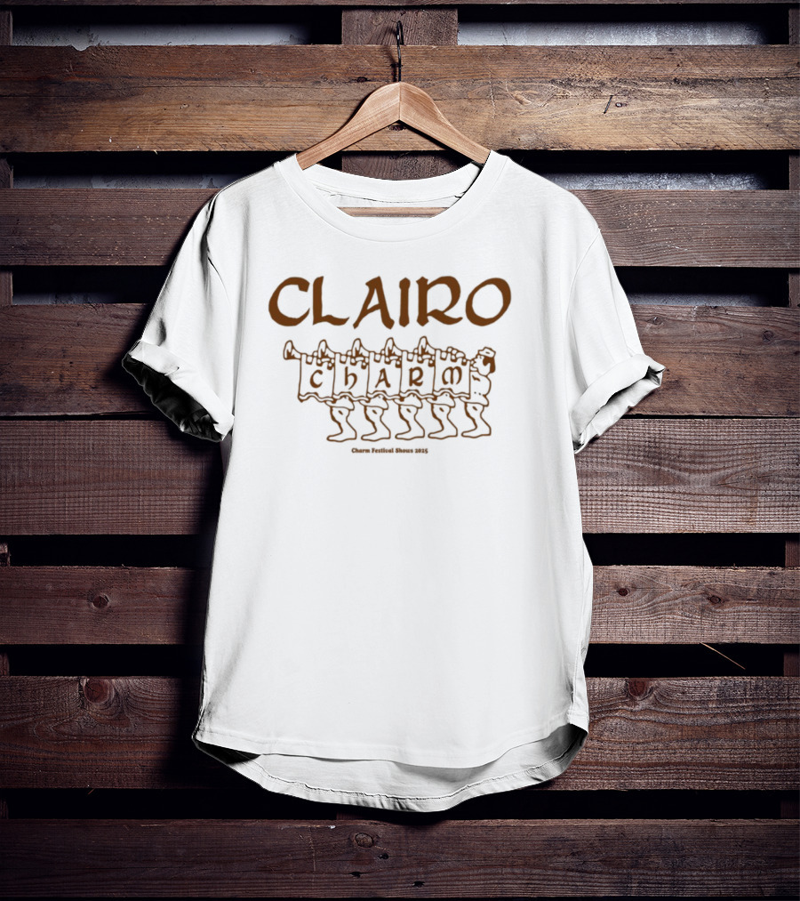 Clairo Charm Festival Shows 2025 Limited Edition T-Shirt