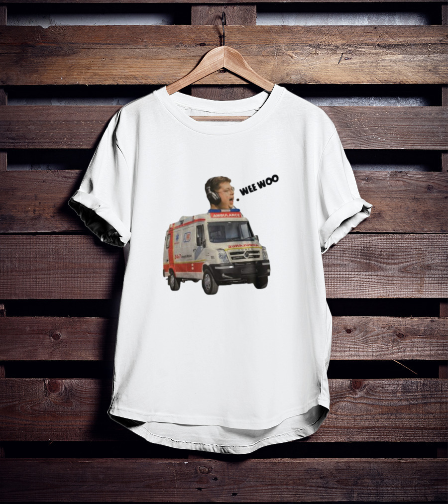 Karrigan Ambulance Wee Woo Finn Andersen Limited Edition T-Shirt