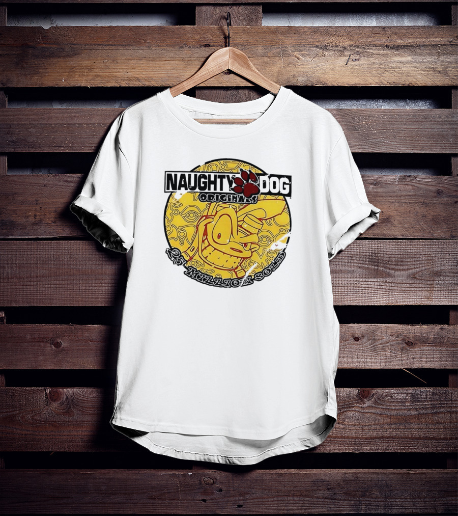 Naughty Dog Classics 25 Million Sold Celebration T-Shirt