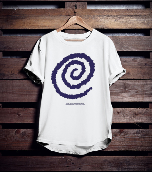 Polyvinyl Records Co Jay Som Cards On The Table Spiral Swirl Artwork T-Shirt