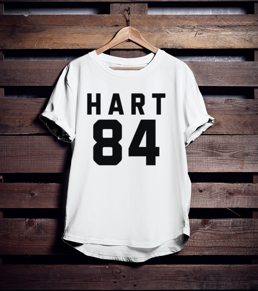 Punk Hart 84 Vintage Style Sports Number T-Shirt