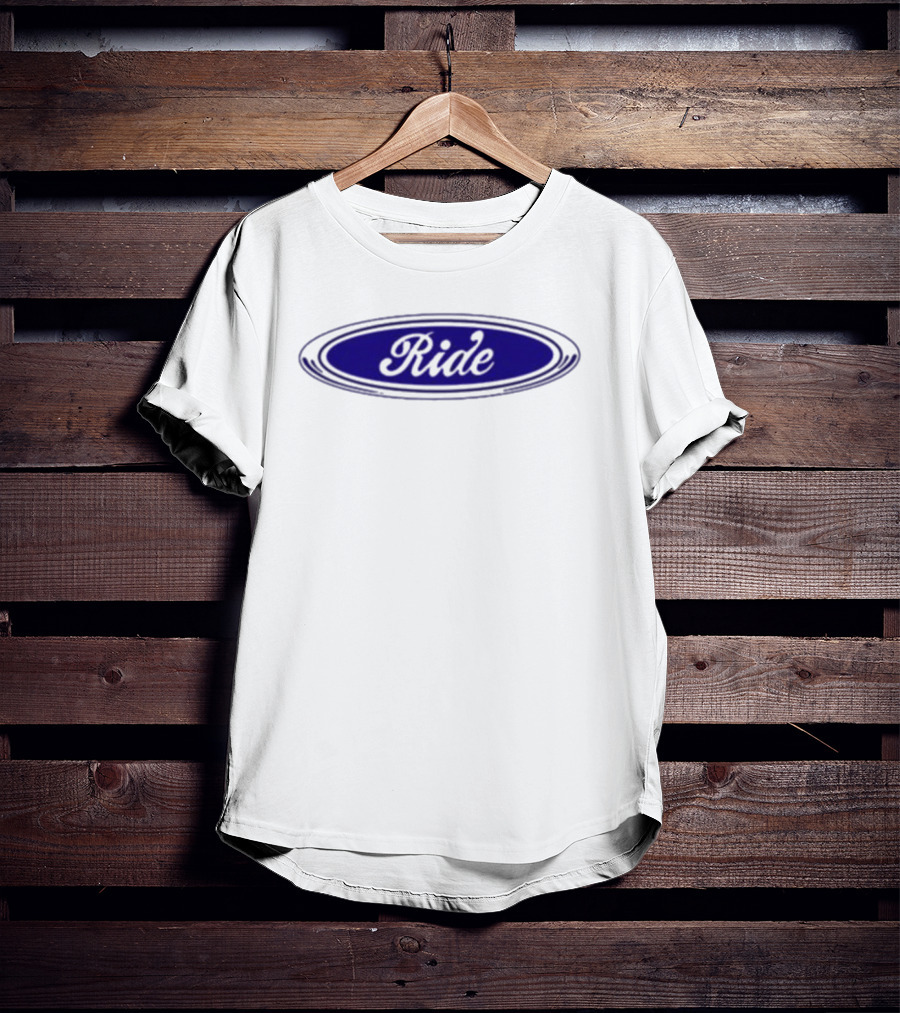 Ride Heritage Oval Vintage Style T-Shirt