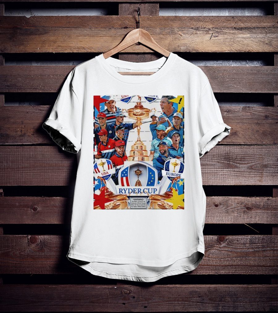 Ryder Cup 2025 USA Vs Europe Golf Tournament Team Challenge T-Shirt