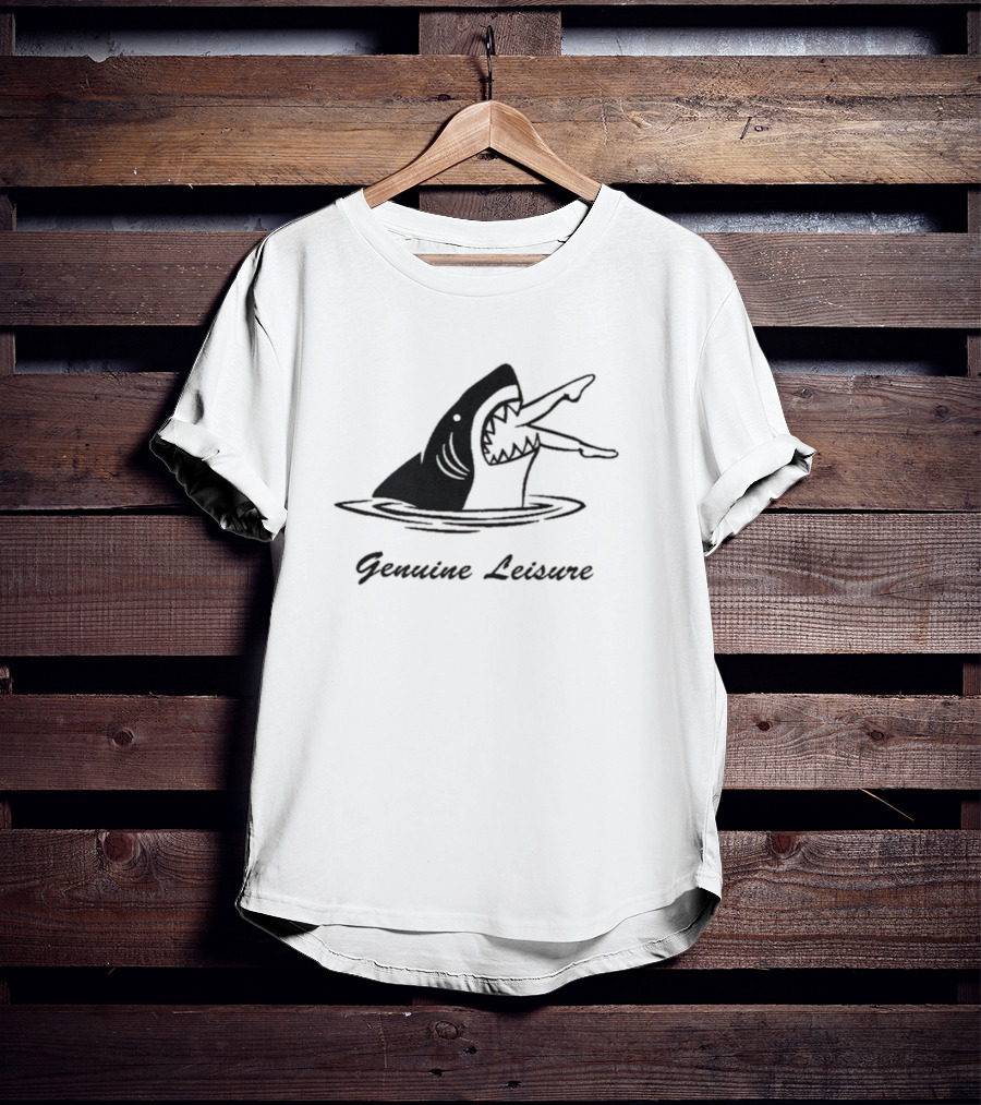 Shark Attack Genuine Leisure Vintage Aesthetic T-Shirt