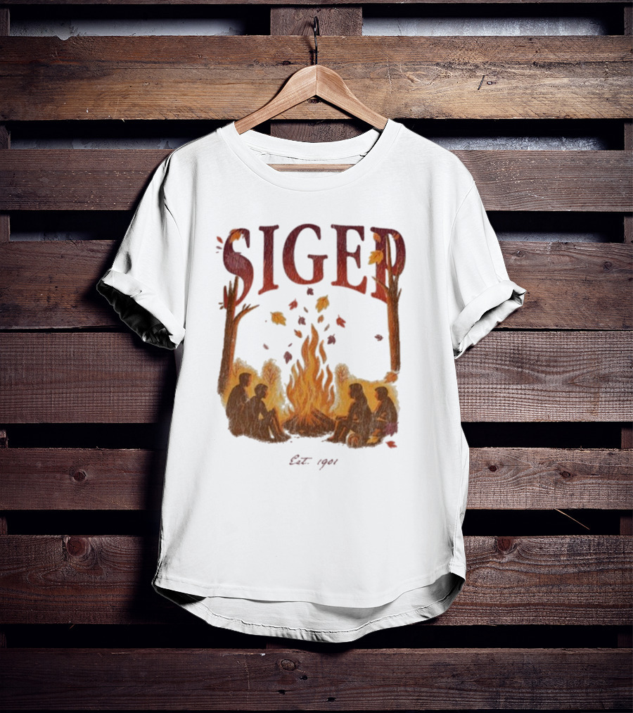 "SigEp Campfire Gathering Fall Est 1901" T-Shirt