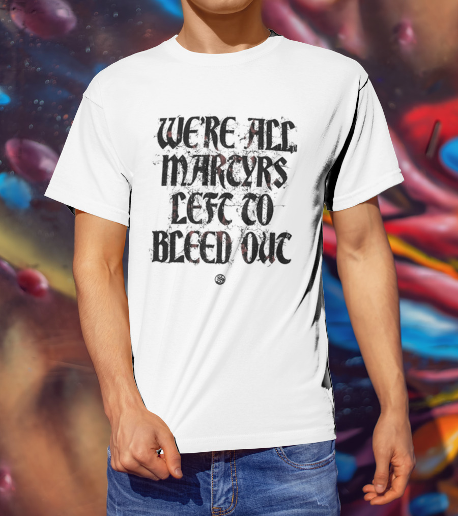 Sylosis Disavowed We're All Martyrs Left To Bleed Out Skeleton T-Shirt