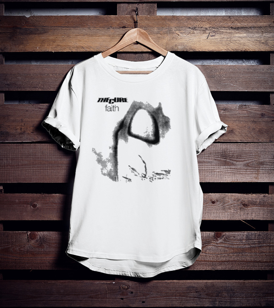 The Cure Faith Album Cover Iconic Imagery T-Shirt