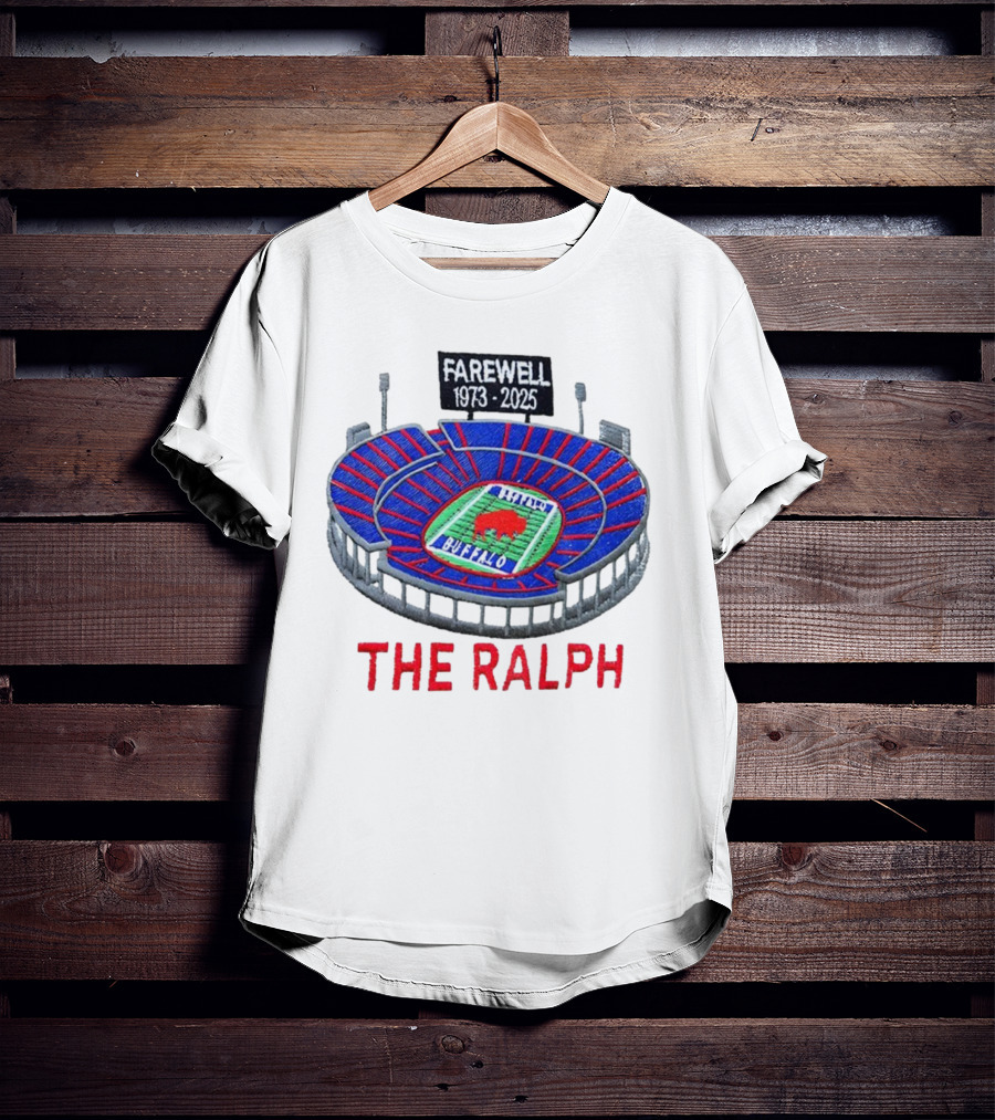 Buffalo Bills NFL Farewell 1973-2025 The Ralph Stadium T-Shirt