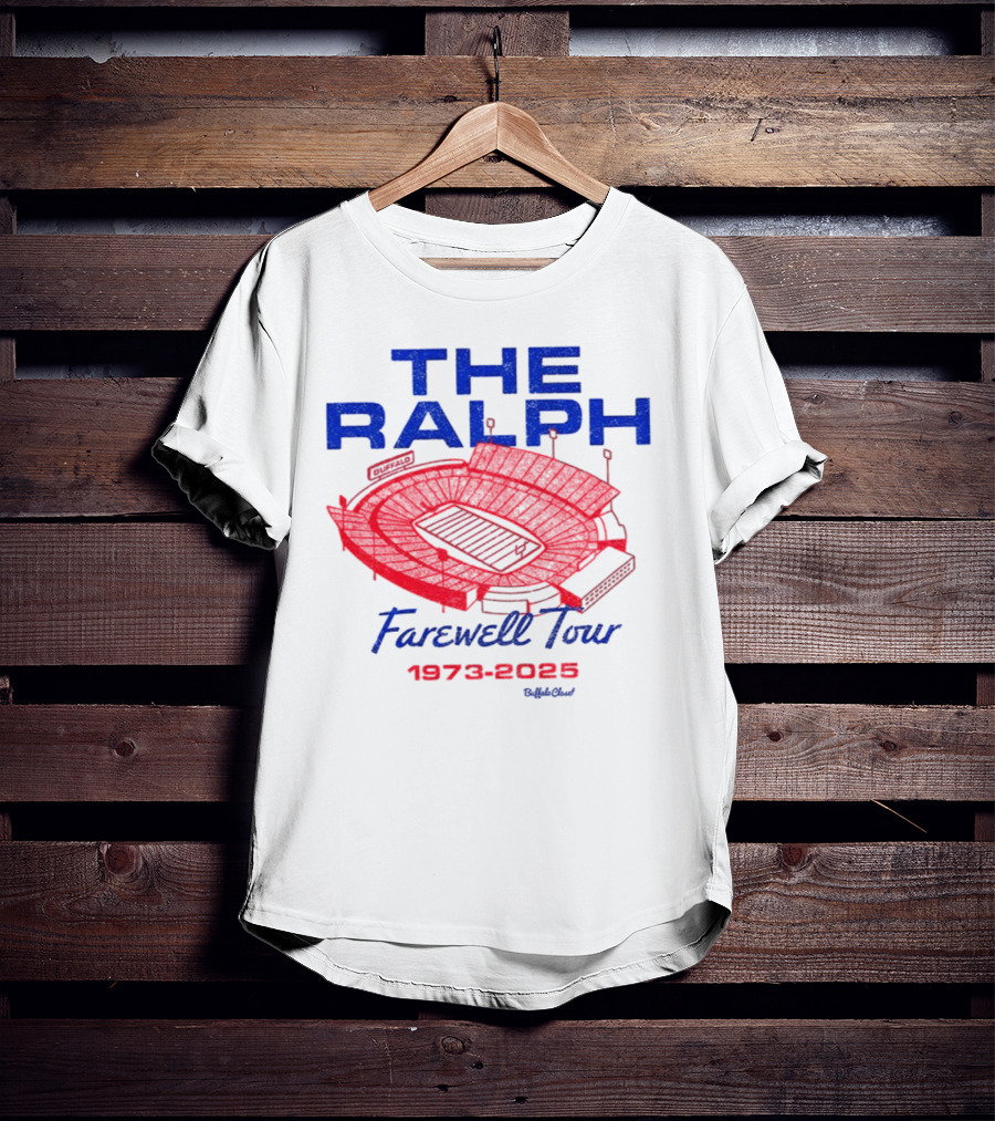 The Ralph Farewell Tour 1973 2025 Buffalo Bills NFL Stadium T-Shirt