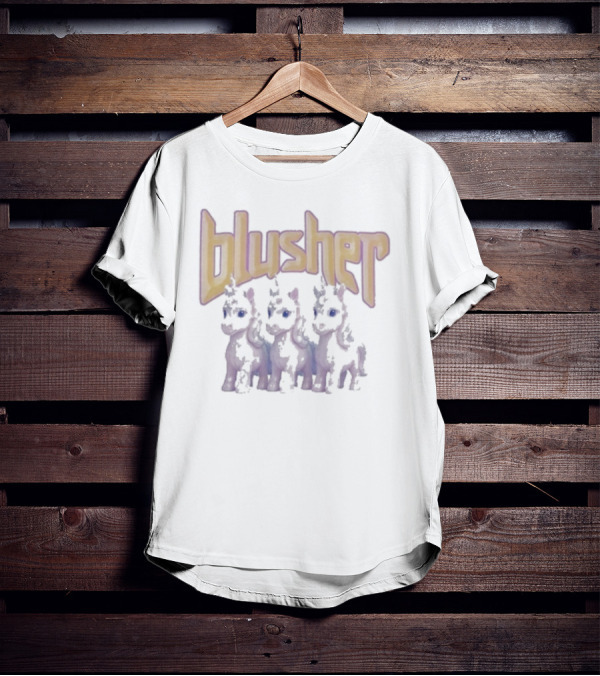 Blusher Unicorns Fantasy Characters Collection T-Shirt