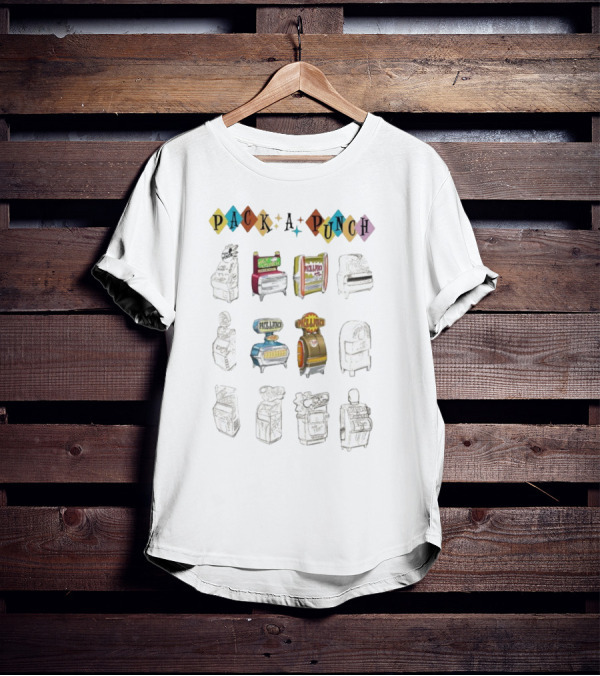 Pack-A-Punch Evolution Call Of Duty Machines T-Shirt