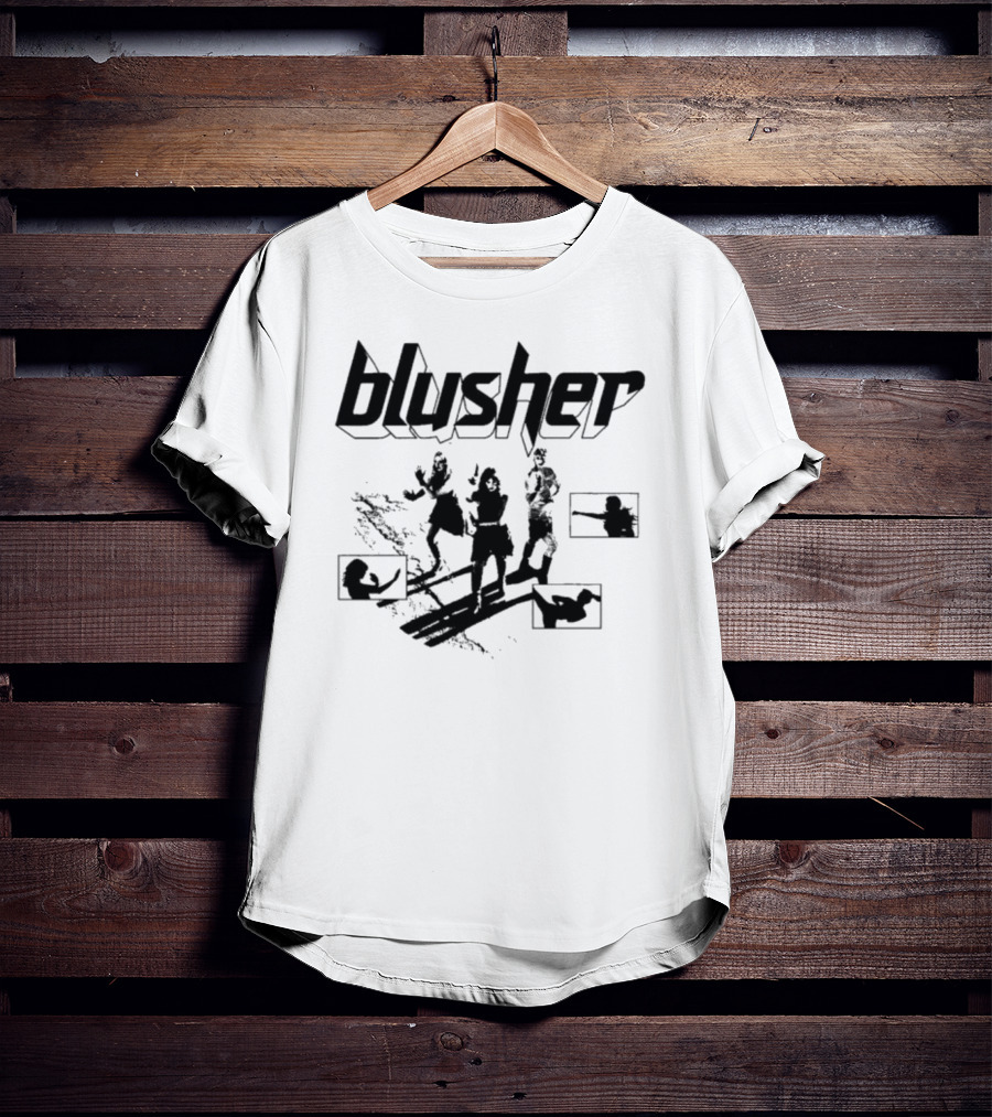 Blusher Sketch Dance Line Art T-Shirt