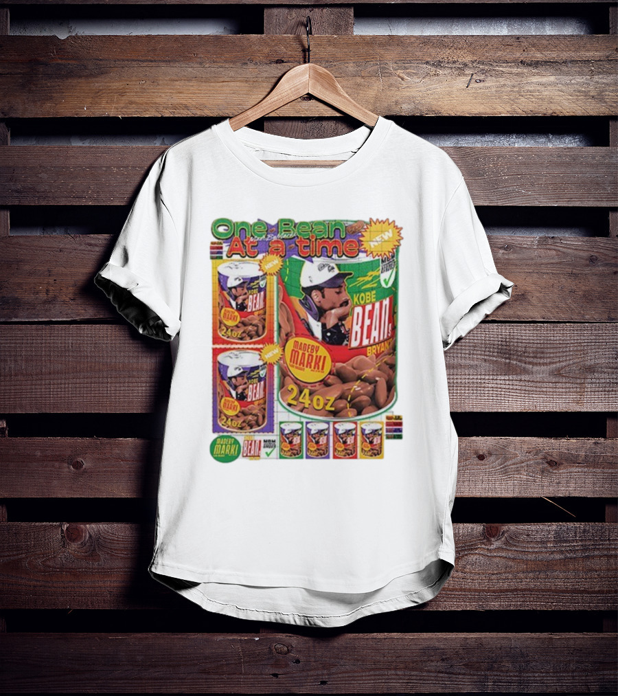 Los Angeles Lakers Kobe Bryant One Bean At A Time 24oz Champion Can T-Shirt