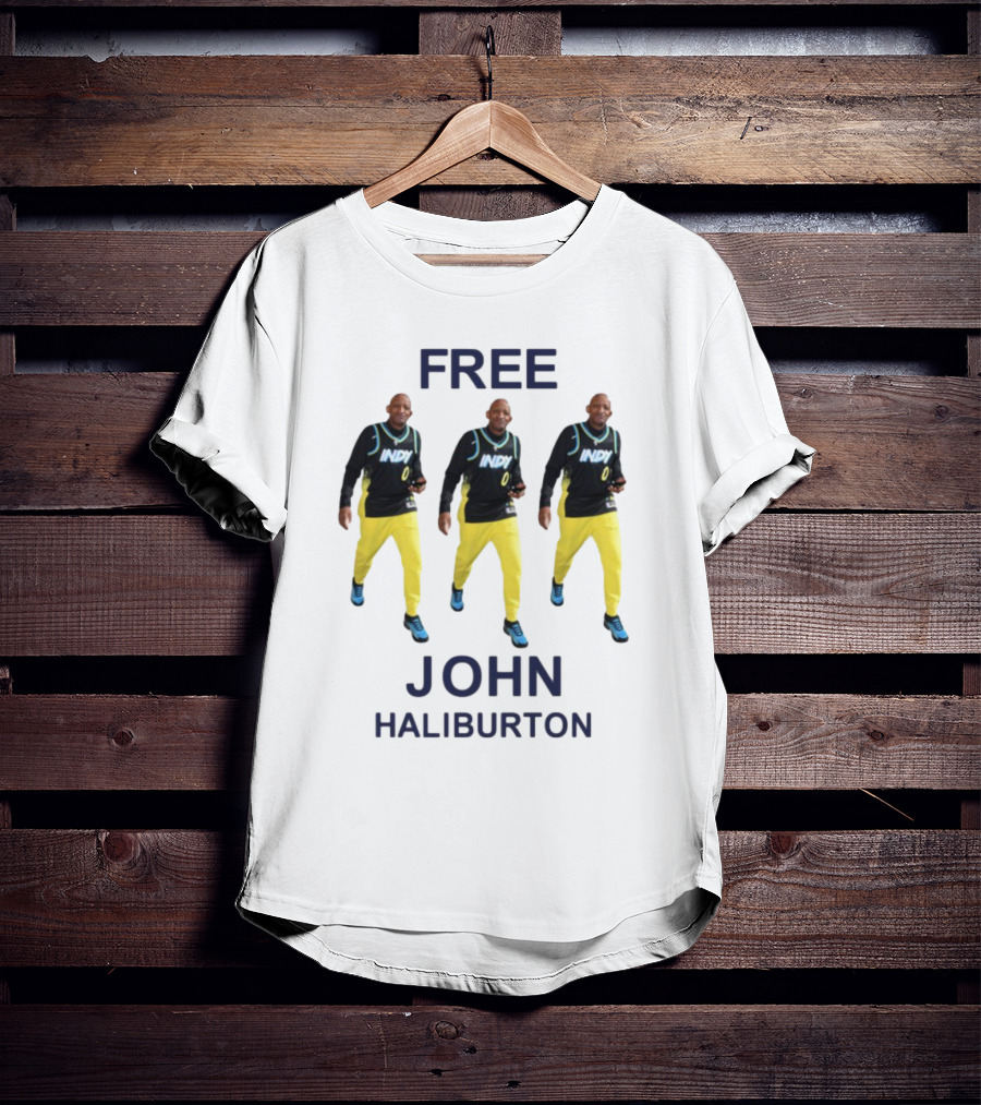 Free John Haliburton Indy 0 Sports Outfit T-Shirt