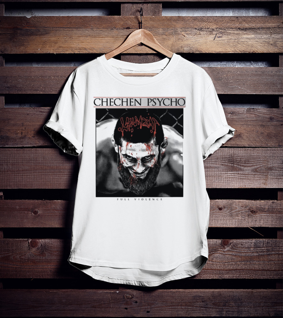 Chechen Psycho Hamzat Full Violence T-Shirt