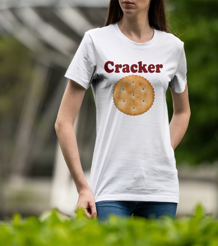 Cracker Biscuit Snack Round Baked Treat T-Shirt