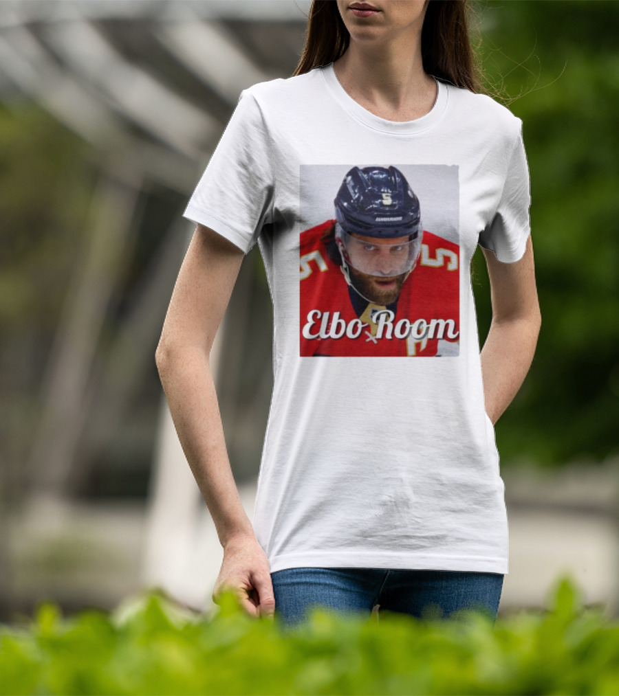 Elbo Room Hockey Player Warrior Number 5 T-Shirt