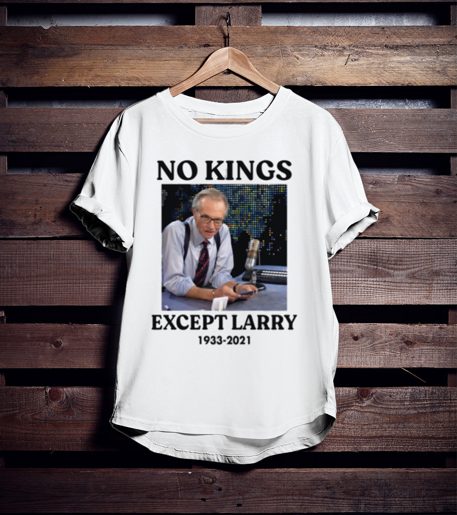 Justinboldaji Fuck Ice No Kings Except Larry 1933 2021 T-Shirt