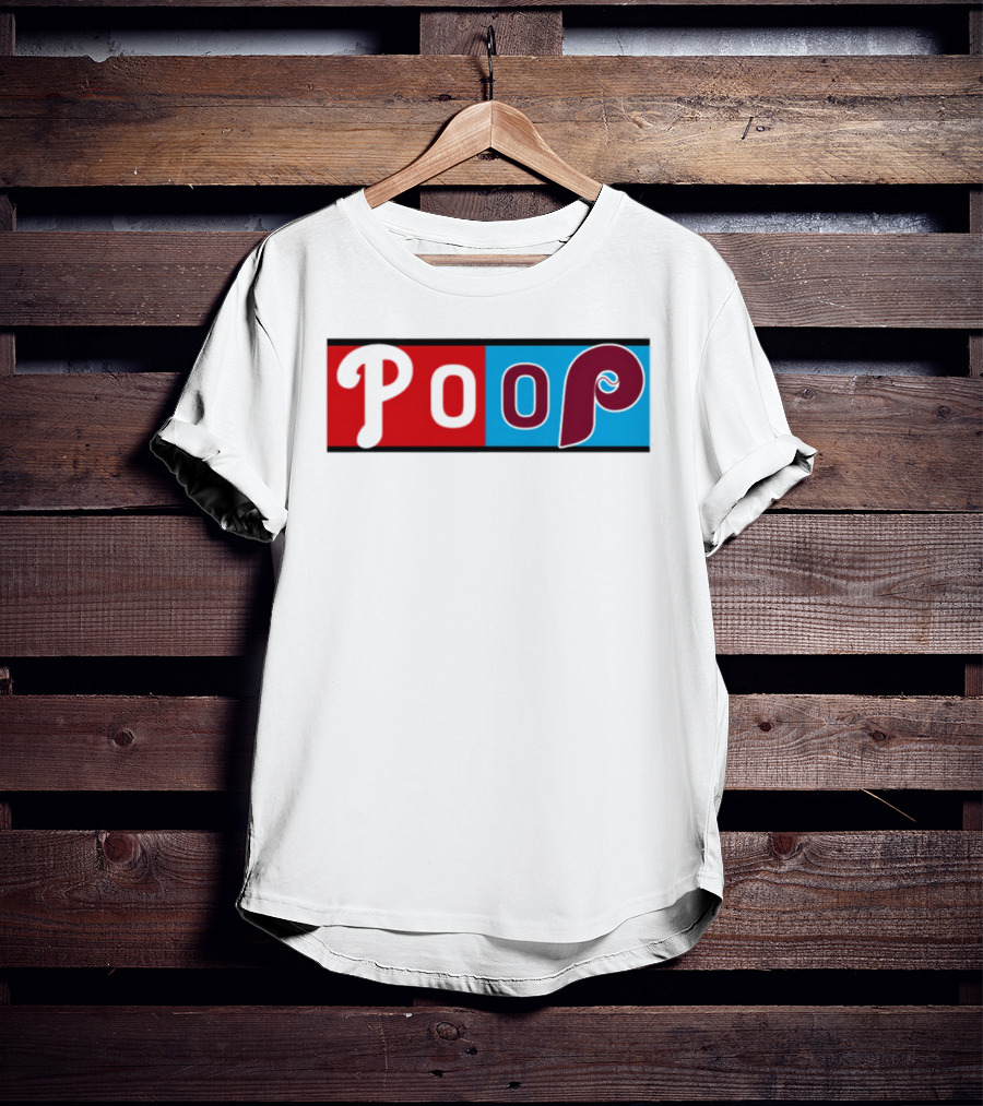 Poop Game Parody Iconic Logo Style T-Shirt