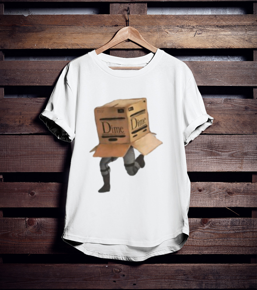 Metal Gear Solid Dime Box Costume Running T-Shirt