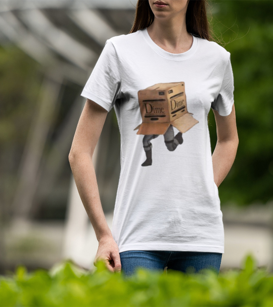 Metal Gear Solid Dime Box Costume Running T-Shirt