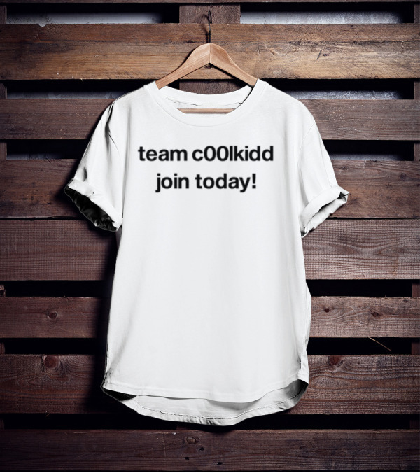 Team C0olkid Join Today Exclusive Invitation Concept T-Shirt