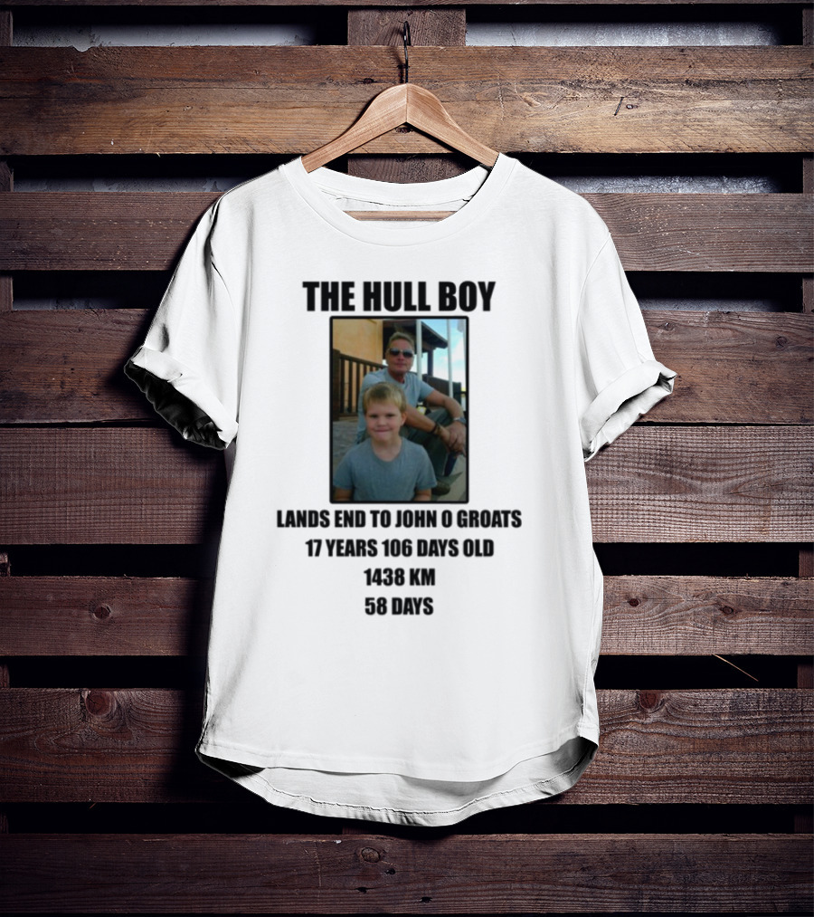 Thehullboy Youngest To Run UK For Mental Health T-Shirt