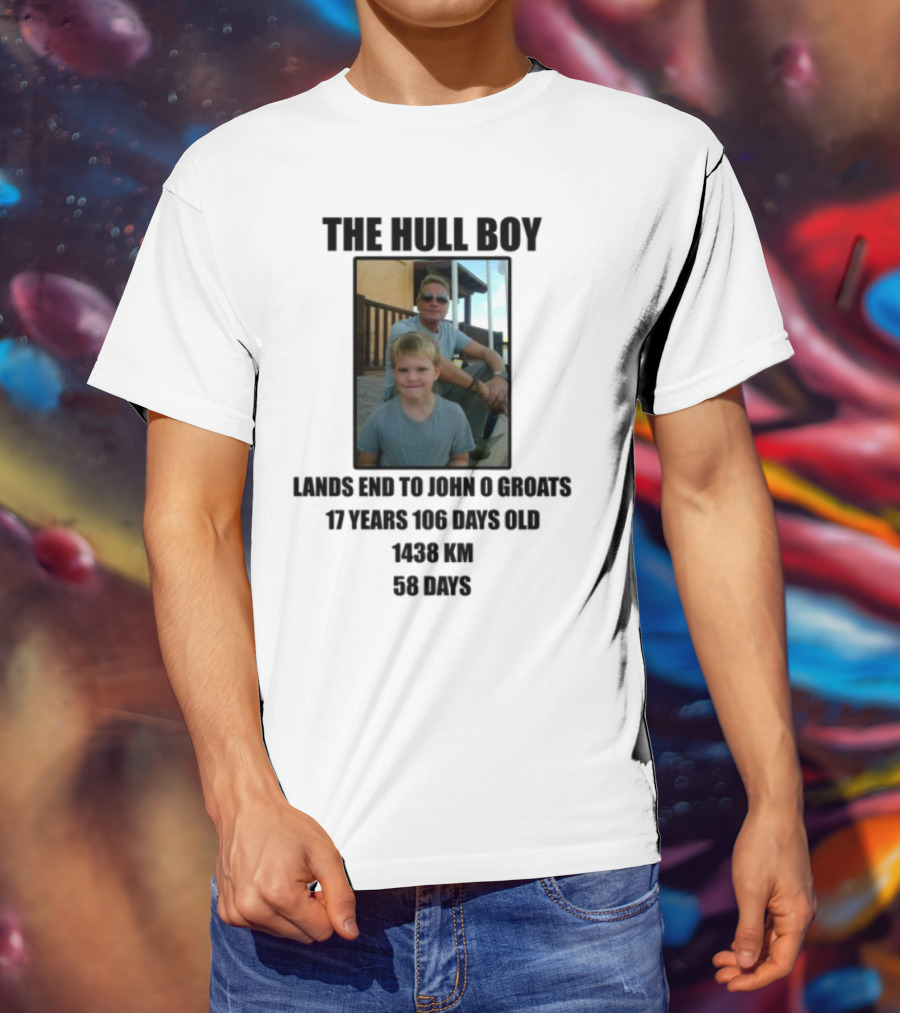Thehullboy Youngest To Run UK For Mental Health T-Shirt