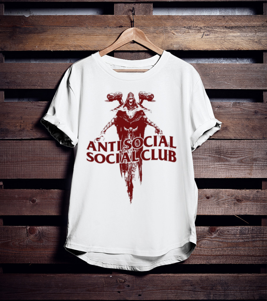 Anti Social Social Club Doom Revenant Collaboration T-Shirt