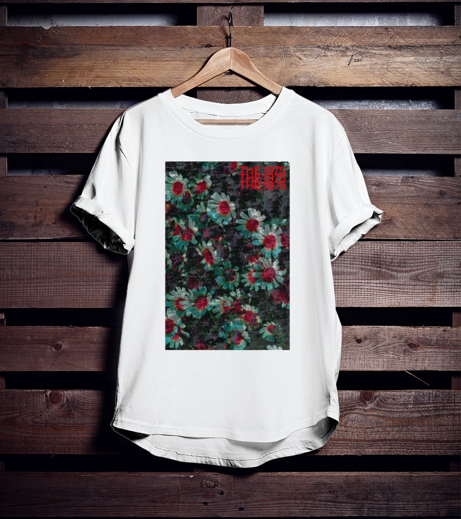 The 1975 Floral Print Graphic Flowers The 1975 T-Shirt