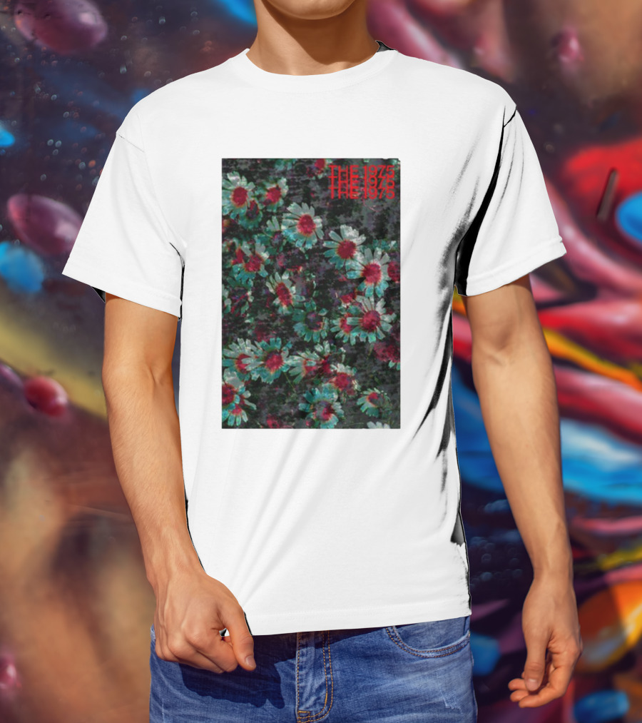 The 1975 Floral Print Graphic Flowers The 1975 T-Shirt