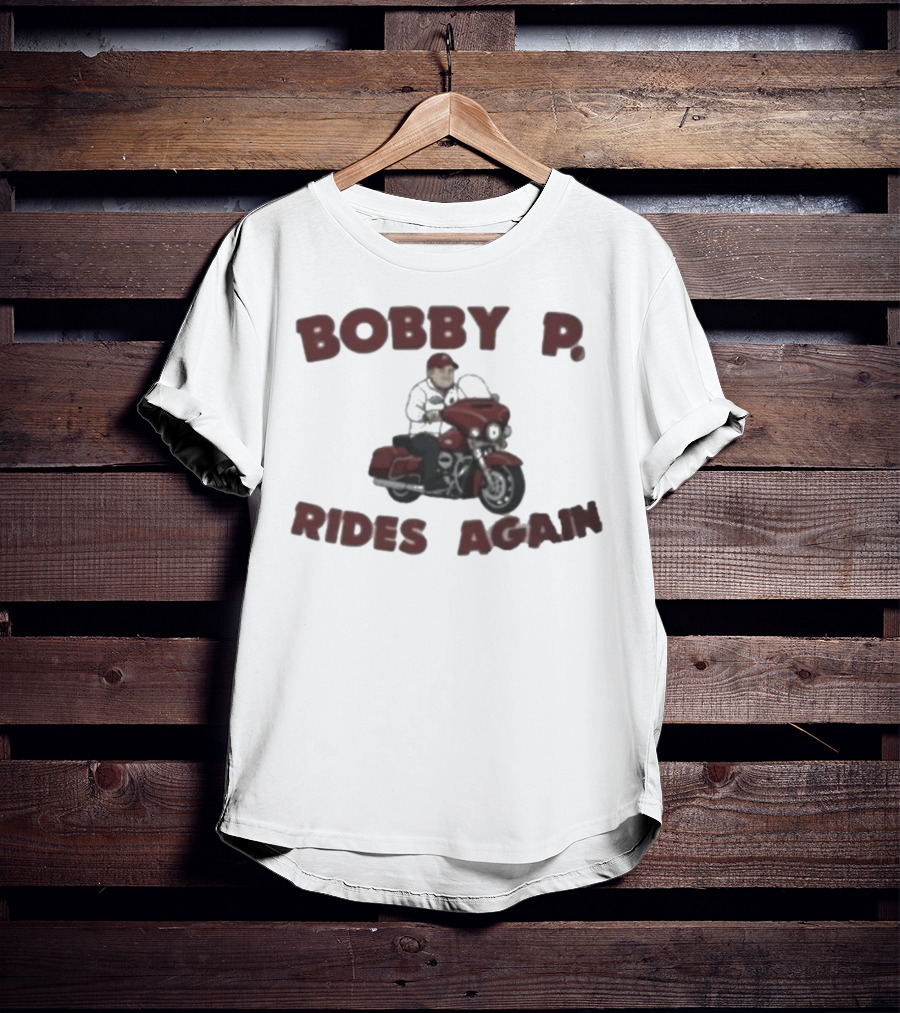 Bobby P Rides Again Motorcycle Adventure T-Shirt