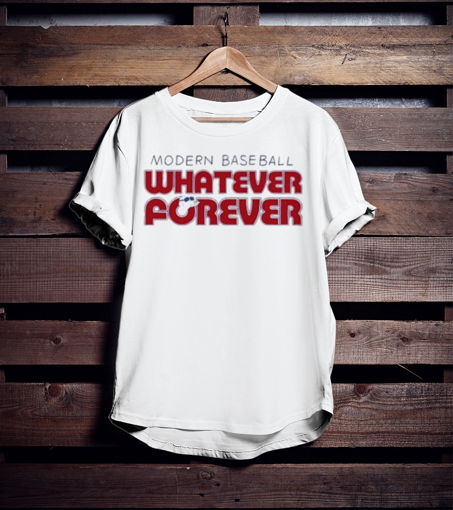 Modern Baseball Whatever Forever Thumbs Up Gesture T-Shirt