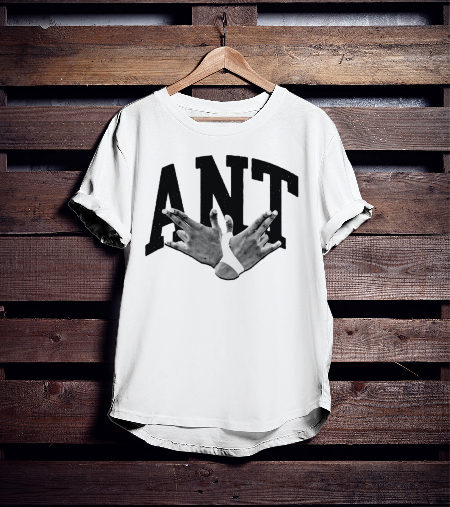 ANT Hand Sign Gesture Celebrity Concept T-Shirt