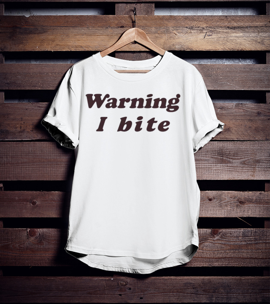 Brooklyn Warning I Bite T-Shirt